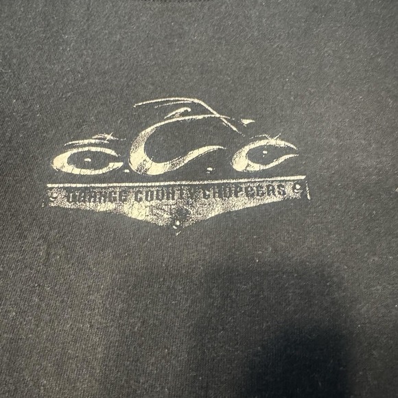 Vintage Orange County Choppers OCC T-Shirt XL Jerzees USA Biker - Picture 3 of 8